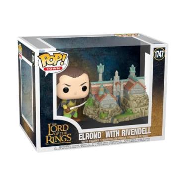 Imagem de Funko Pop Town: The Lord of The Rings - Elrond with Rivendell - Collectable Vinyl Figure - Gift Idea - Official Merchandise - Toys for Kids & Adults - Fantasy Fans