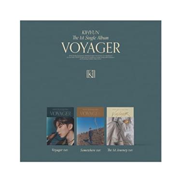 Imagem de KIHYUN - VOYAGER (1st Single Album) CD + Extra Photocards Set (The 1st Journey ver.)