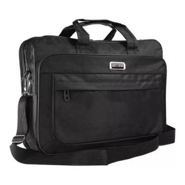 Imagem de Bolsa Carteiro Pasta Transversal - Ref 212 - KARECATO, Preto