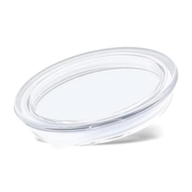 Imagem de Tampa de espumador de leite para Nespresso Aeroccino 4, tampa de plástico para espumador de leite, peças de reposição para acessórios de espumador de leite Nespresso (branca)