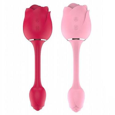 Imagem de Vibrador Feminino Estimulador de Ponto G e Sugador de Clitóris Recarre