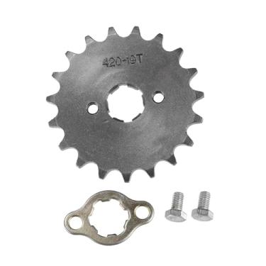 Imagem de REPAIROCK 1 conjunto 420 19T 20 mm motocicleta dianteira motor roda dentada para 50cc 70cc 90cc 110cc 125cc Dirt Pit Bike Mini Bike ATV Auto peças de reposição