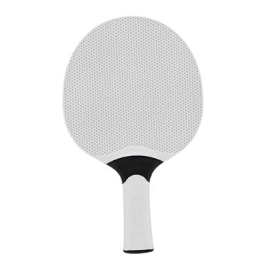 Imagem de simhoa Tenis de tênis de mesa Pingpong Paddle Paddle leve Tênis Silicone Tenne, Branco