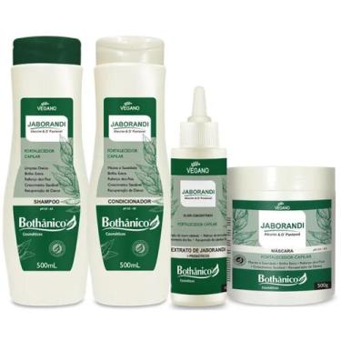 Imagem de Shampoo Condic Máscara 500ml e Tônico Bothânico Jaborandi