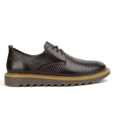 Imagem de Sapato Masculino Esporte Fino Tratorado Istambul Mouro - Rota Shoes, 4