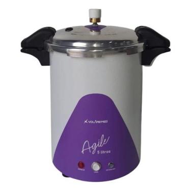Imagem de Autoclave para Manicure Analógica Profissional Pequena 5 Lit - Volarem