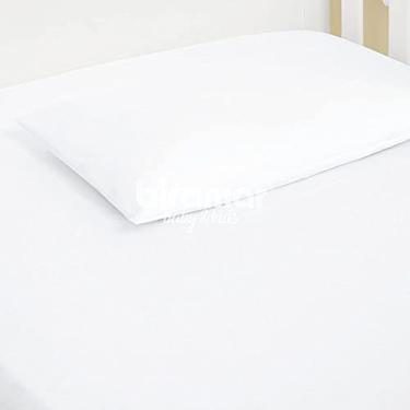Imagem de Biramar Baby Fronha Malha Para Bebê 100% Algodão Branco Branco