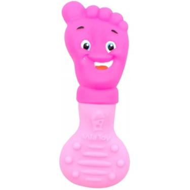 Imagem de Mordedor Pezinho Rosa, Vila Toy, Rosa