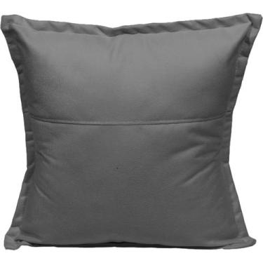 Imagem de Almofada Cheia para sofá Sala Quarto decorativa 42,5x42,5 Suede - Cliq