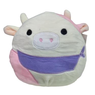 Imagem de Roxa Vaca Pelúcia Fofinha De Apertar - ap Toys XZ-1549