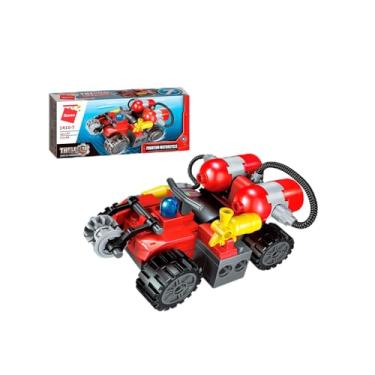 Imagem de Keepplay Bloco de Montar Carro Motosserra de Bombeiro The Legend of Chariot