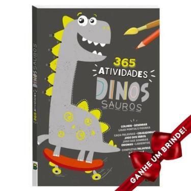 Imagem de Livro 365 Atividades de Dinossauros  Todolivro Crianças Filhos Infanti