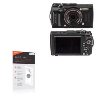 Imagem de BoxWave Protetor de tela compatível com Olympus Tough TG-6 - ClearTouch Anti-Glare (pacote com 2), película fosca anti-impressão digital