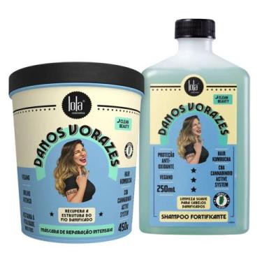 Imagem de Kit Lola Cosmetics Danos Vorazes Shampoo250ml + Máscara 450ml