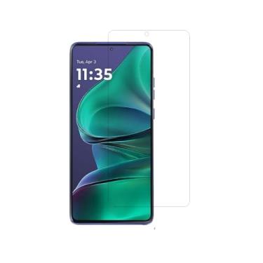 Imagem de UPONEW Pacote com 2 para Motorola Moto G Stylus 5G 2025 HD Película protetora de tela de vidro temperado de alta transparência