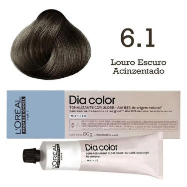 Imagem de L'Oréal Professionnel Dia Color 6.1 Louro Escuro Acinzentado - Tonaliz