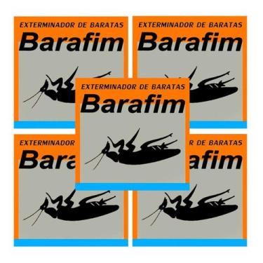 Imagem de Kit 5 Iscas Mata Baratas Barafim Inseticida
