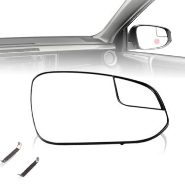 Imagem de GreteRokky Vidro Espelho Direito c/ Aquecido Compatível com Toyota RAV4 2015-2018 Espelho Retrovisor do Lado do Passageiro Substituição 87931-42D50