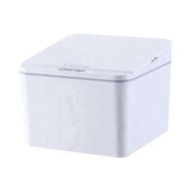 Imagem de Mini Lixeira com Sensor para Mesa - 4/6L - Cesta de Lixo para Banheiro