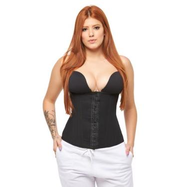 Imagem de Cinta modeladora feminina slim fitness - Konoa, Preto, GG, Feminino