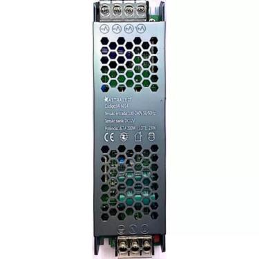 Imagem de Fonte Slim Chaveada 16a Para Perfil 200w Bivolt 12v Astraled, FA-6014