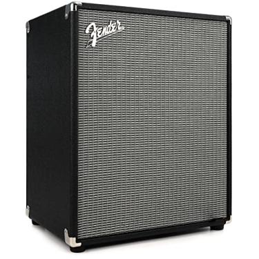 Imagem de Fender Amplificador de baixo Rumble 500 V3 para baixo, 500 Watts, com garantia de 2 anos, alto-falantes Eminence de 5 x 25 cm com buzina de compressão, circuito overdrive, voz de tom, loop de efeitos