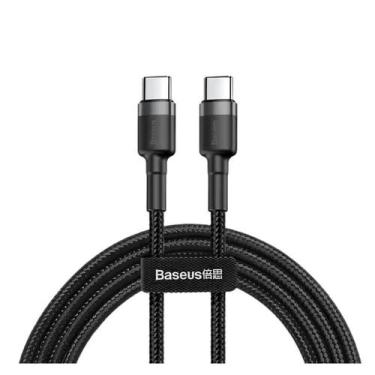 Imagem de Cabo USB-C Para USB-C Baseus 2M PD De Carregamento Rápido 100W - CATKL