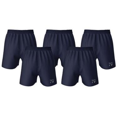 Imagem de Kit 5 Calção Shorts Treino Futebol Esporte Academia Adulto - Sete Sete