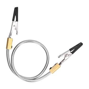 Imagem de Clipes de Jacarés Ajustáveis ​​Ajudando a Ferramenta de Solda de Mãos Com Manga de Borracha de Alta Temperatura para Reparo Eletrônico, Grampo de PCB e Estação de Trabalho de