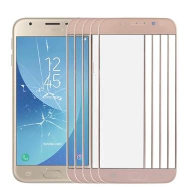 Imagem de For for galaxy J3 / J330 10pcs Front Screen Outer Glass Lens