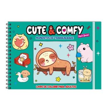 Imagem de Livro - Cute & Comfy Super Special - Livro de Colorir Adulto - Momento