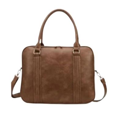 Imagem de Pasta Executiva Notebook Maleta Bolsa Caqui