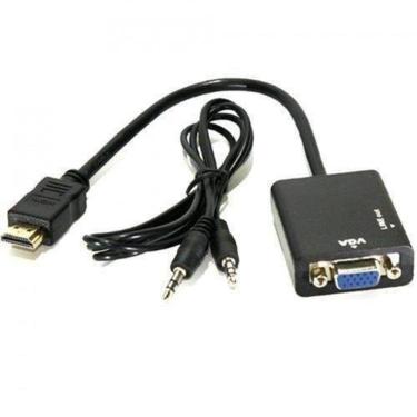 Imagem de Cabo Adaptador Conversor Hdmi Para Vga + Aúdio Ecooda - 2202