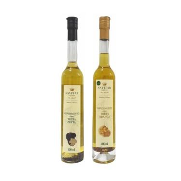 Imagem de Azeite Extra Virgem Tubo Savitar Trufa Negra e Branca 100ml