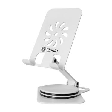 Imagem de Suporte Para Celular Zinnia Lirio | Branco | ZNO-LRO-AL01