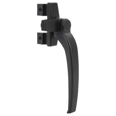 Imagem de Fafeicy Manças de Janela de Liga de Alumínio para Alumínio Seguro, Alça de Travamento da Janela 4pcs, que Oferece Segurança Completa Em Casa, Instalação e Operação Simples Ideais para Portas (Preto)