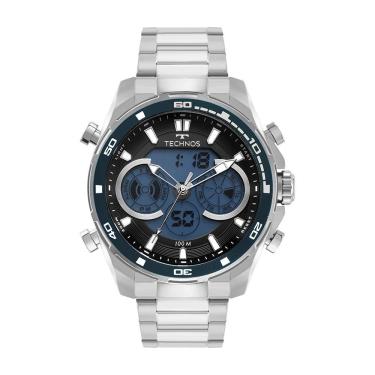 Imagem de Relógio Technos Masculino Digitech Prata - Bj3530af-1a Bj3530af-1a