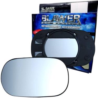 Imagem de 97412 - Vidro Espelho Retrovisor Lado Direito Com Base Ford Ka 1998 a 2007 - Blawer