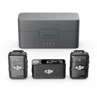 Imagem de Microfone DJI Mic 2 (2 TX Microfone + 1 RX Receptor + 1 Case de carregamento) BR - DJI116
