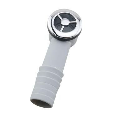 Imagem de TAODAN Adaptador de juntas deslizantes PP Conector universal de filtro de ralo de pia de cozinha Encaixe de saída de águas residuais adequado para abertura de bacia de aço inoxidável 30-32 mm