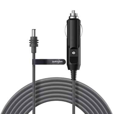 Imagem de SCIFUSION Cabo de alimentação Starlink Mini 12 V dc, 3 m (9,8 pés) para carregador de carro Starlink Mini adaptador de isqueiro, com laço de gerenciamento de cabos, à prova d'água