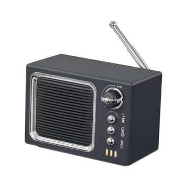 Imagem de Zialofi Alto-falante com ruído branco, máquina de som para dormir, rádio multifuncional estiloso para quarto, viagem, presente, dormitório, mesa, Azul Profundo