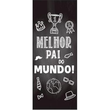 Imagem de Painel Lateral Romano Veste Fácil 0,90x2,20m Dia dos Pais (PLPAI0002)