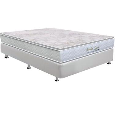 Imagem de Cama Box Casal: Colchão Molas Ensacadas Orthoflex Starflex Dream New + Base White(138X188)