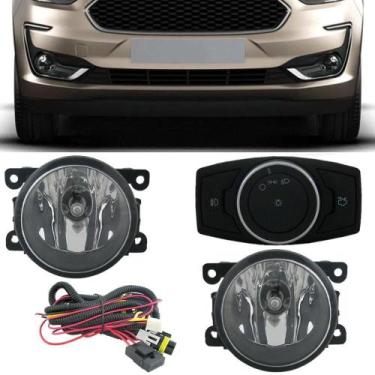 Imagem de Kit Farol De Milha Neblina Ford Novo Ka 2019 2020 2021 - Suns / Zapos 