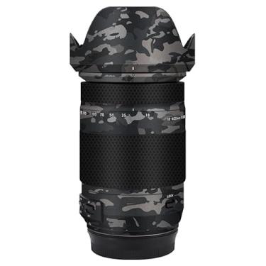 Imagem de Adesivo de lente de câmera para Tamron 18-400 mm F3.5-6.3 Di II VC HLD adequado para Canon EF-Mount Macro Coat Wraps Film Protector Vinyl Decal Skin 18 400 (Camuflagem de campo)