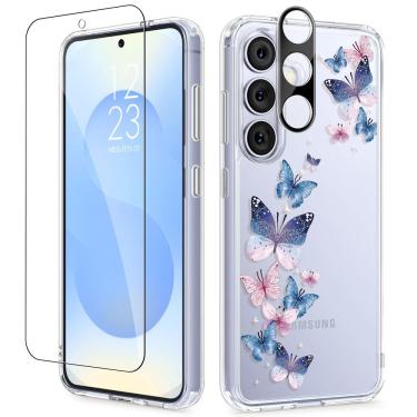 Imagem de Capa de telefone GVIEWIN para Samsung Galaxy S25 Plus com protetor