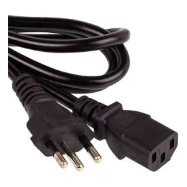 Imagem de Cabo De Força Energia Tripolar Resistente 1,5m Monitor Pc