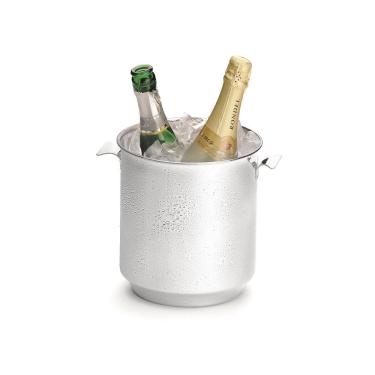 Imagem de Balde Para Garrafas e Gelo Aço Inox 4,5L Bar Forma Bebidas