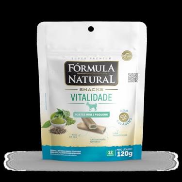 Imagem de Fórmula Natural Snacks Vitalidade Para Cães Adultos De Pequeno Porte 120g